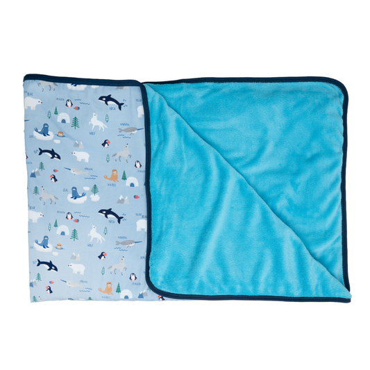 Kuscheldecke im Babauba-Stil ArctciAnimals