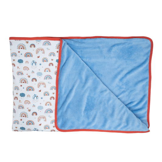 Kuscheldecke im Babauba-Stil MiniRainbow