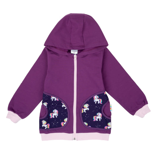 Sweatjacke im Babauba-Stil GalaxyUnicorns