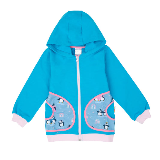 Sweatjacke im Babauba-Stil PinguinFriends