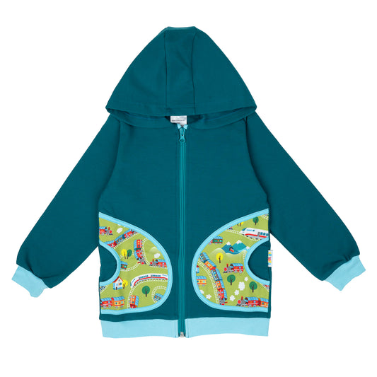 Sweatjacke im Babauba-Stil Trainworld