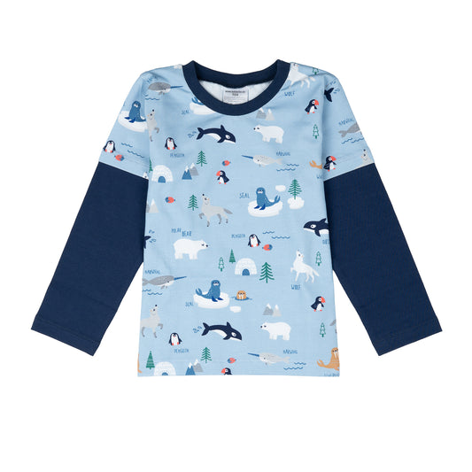 Langarm T-Shirt ArcticAnimals
