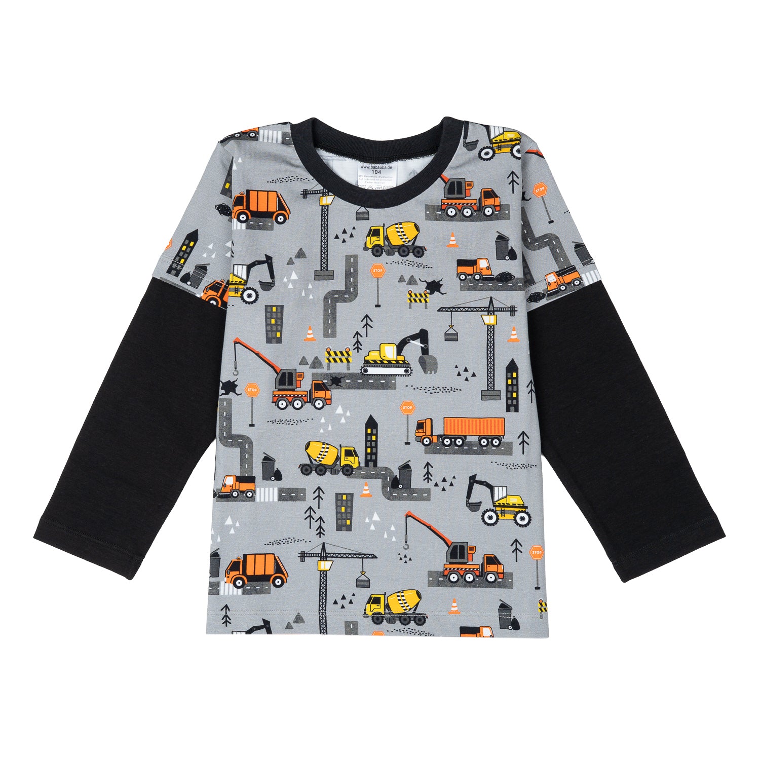 Langarm T-Shirt ConstructionWorld