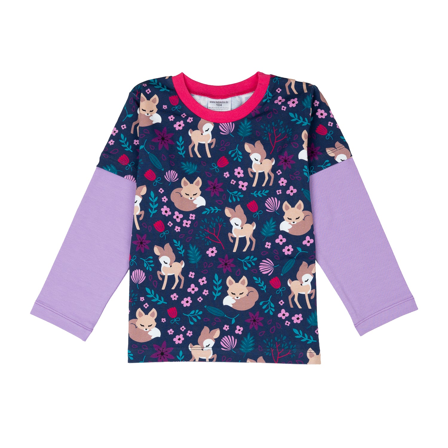 Langarm T-Shirt NightlyForest