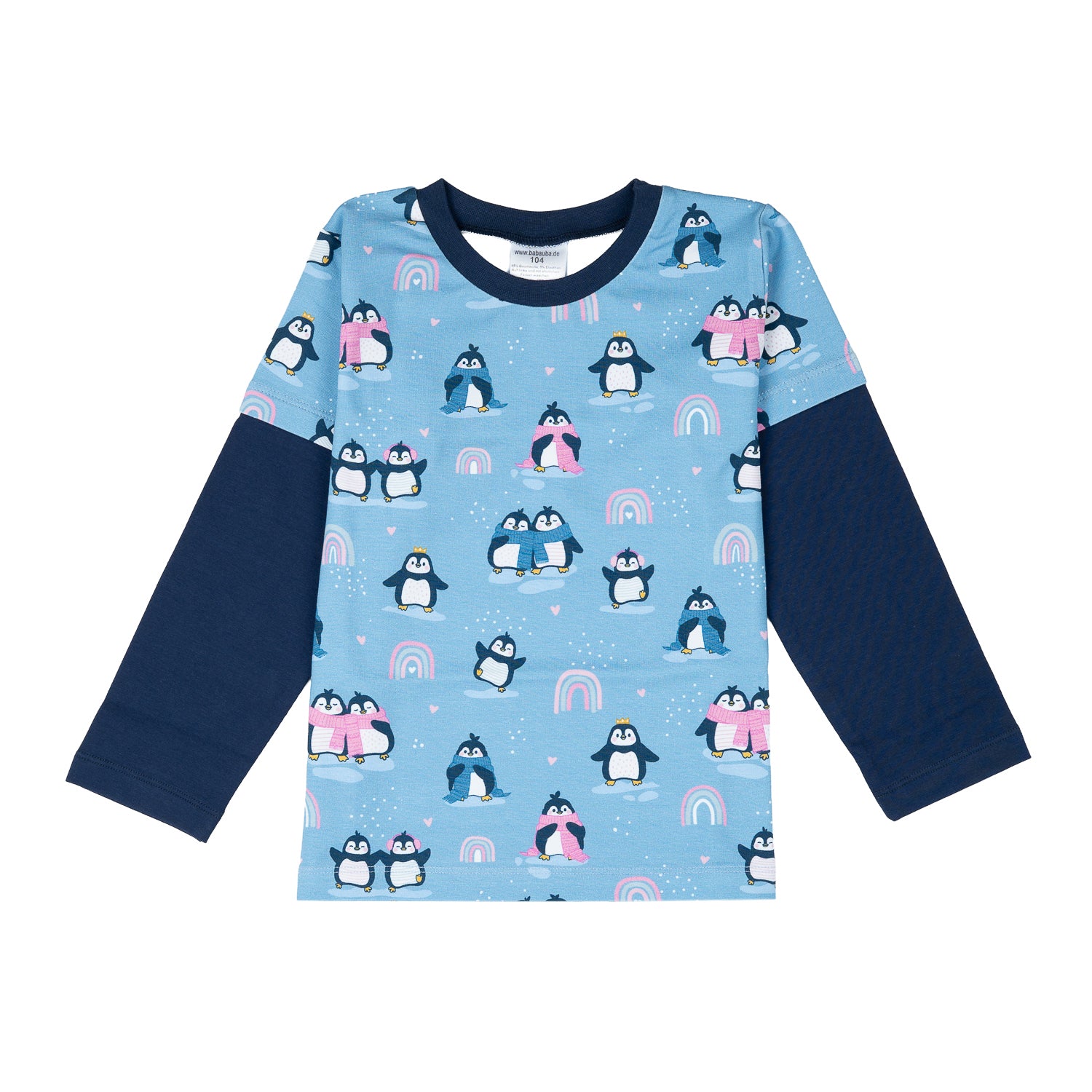 Langarm T-Shirt PinguinFriends