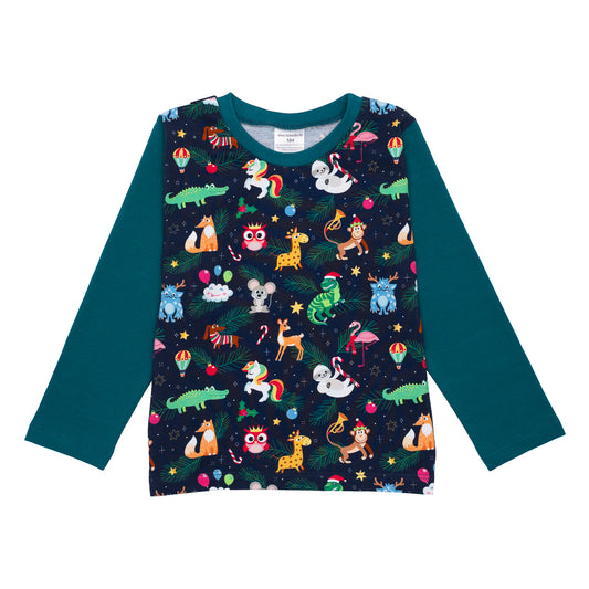 Langarmshirt BabaubaChristmas