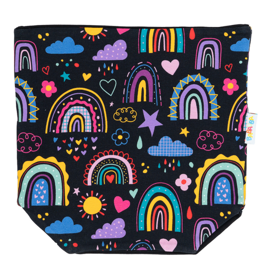 Loop-Schal LovelyRainbowsBlack