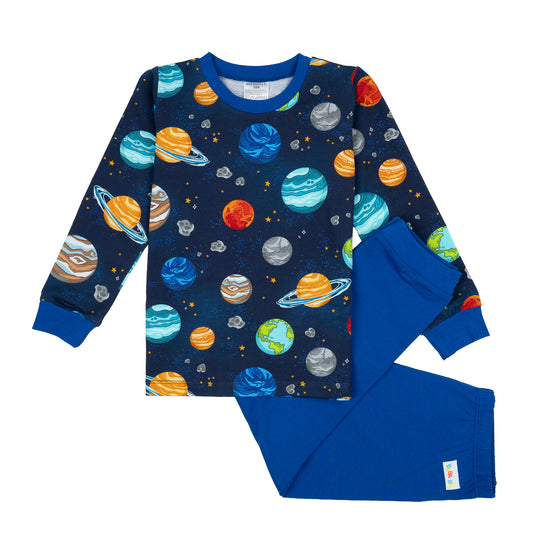 2-teiliges Pyjamaset im Babauba-Stil Planets