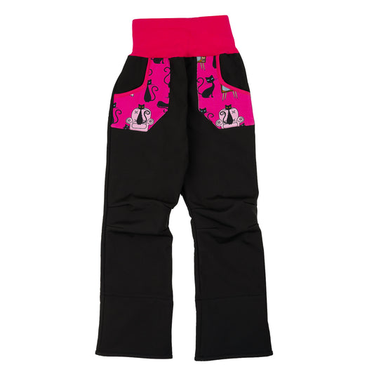 Babauba Softshellhose im Babauba-Stil Schwarz