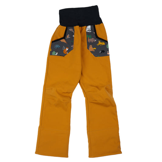 Babauba Softshellhose im Babauba-Stil Curry