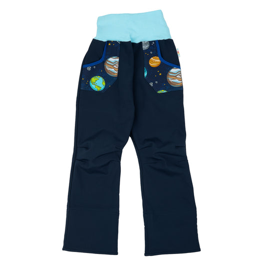 Babauba Softshellhose im Babauba-Stil blau