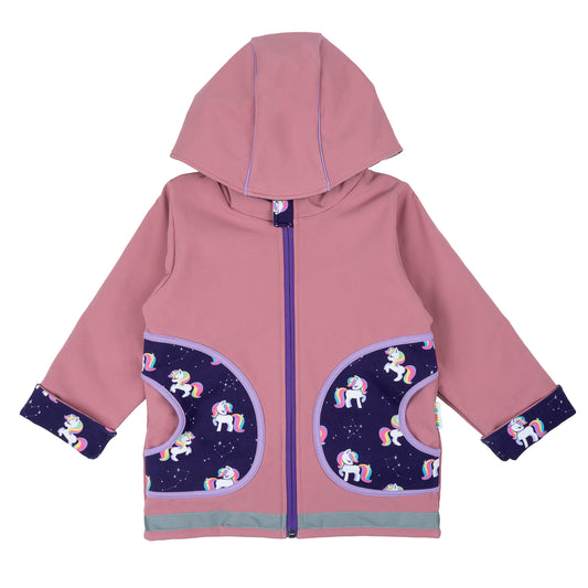 Softshelljacke im Babauba-Stil GalaxyUnicorns