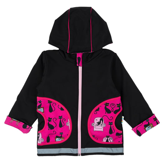 Softshelljacke im Babauba-Stil BlackCats