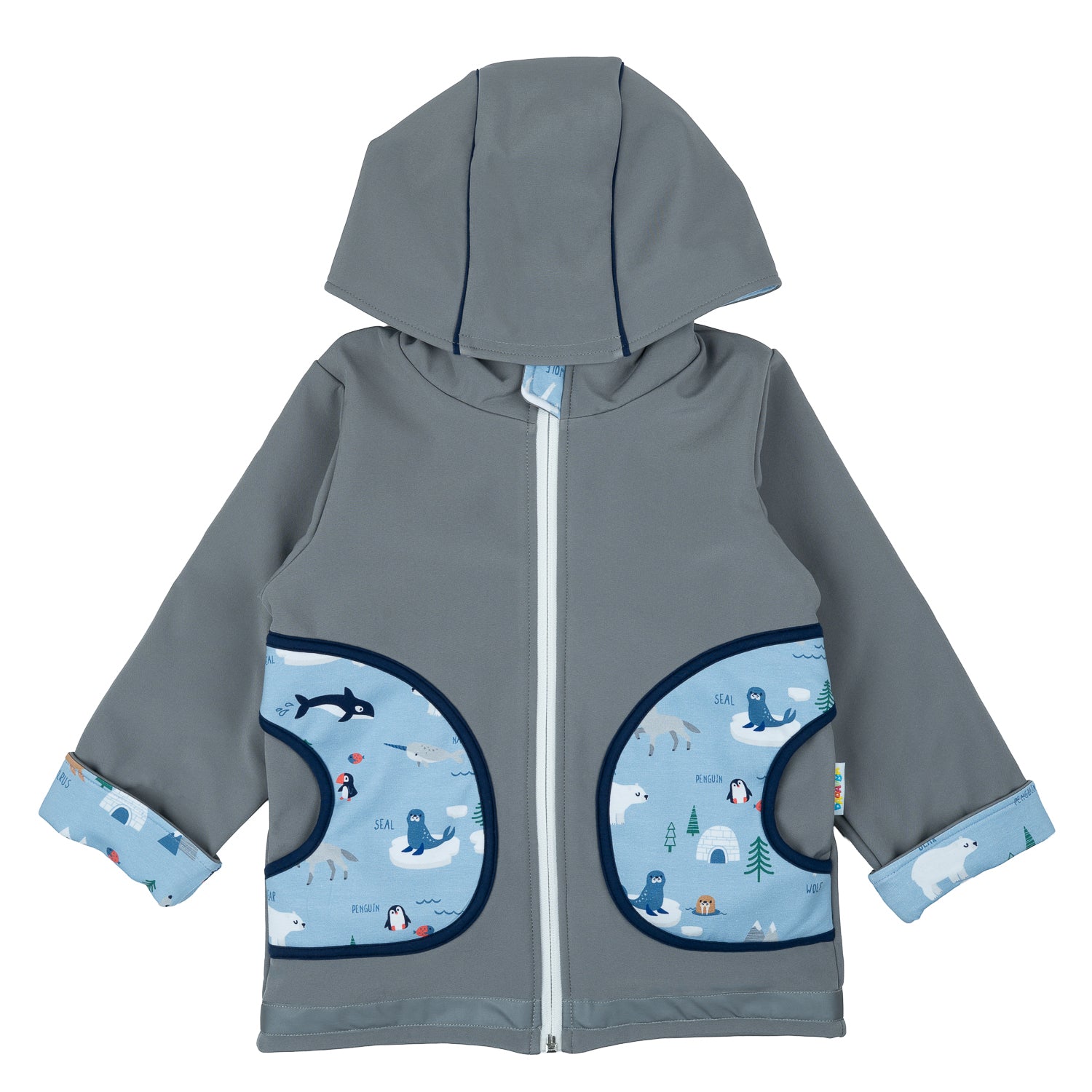 Softshelljacke im Babauba-Stil ArcticAnimals