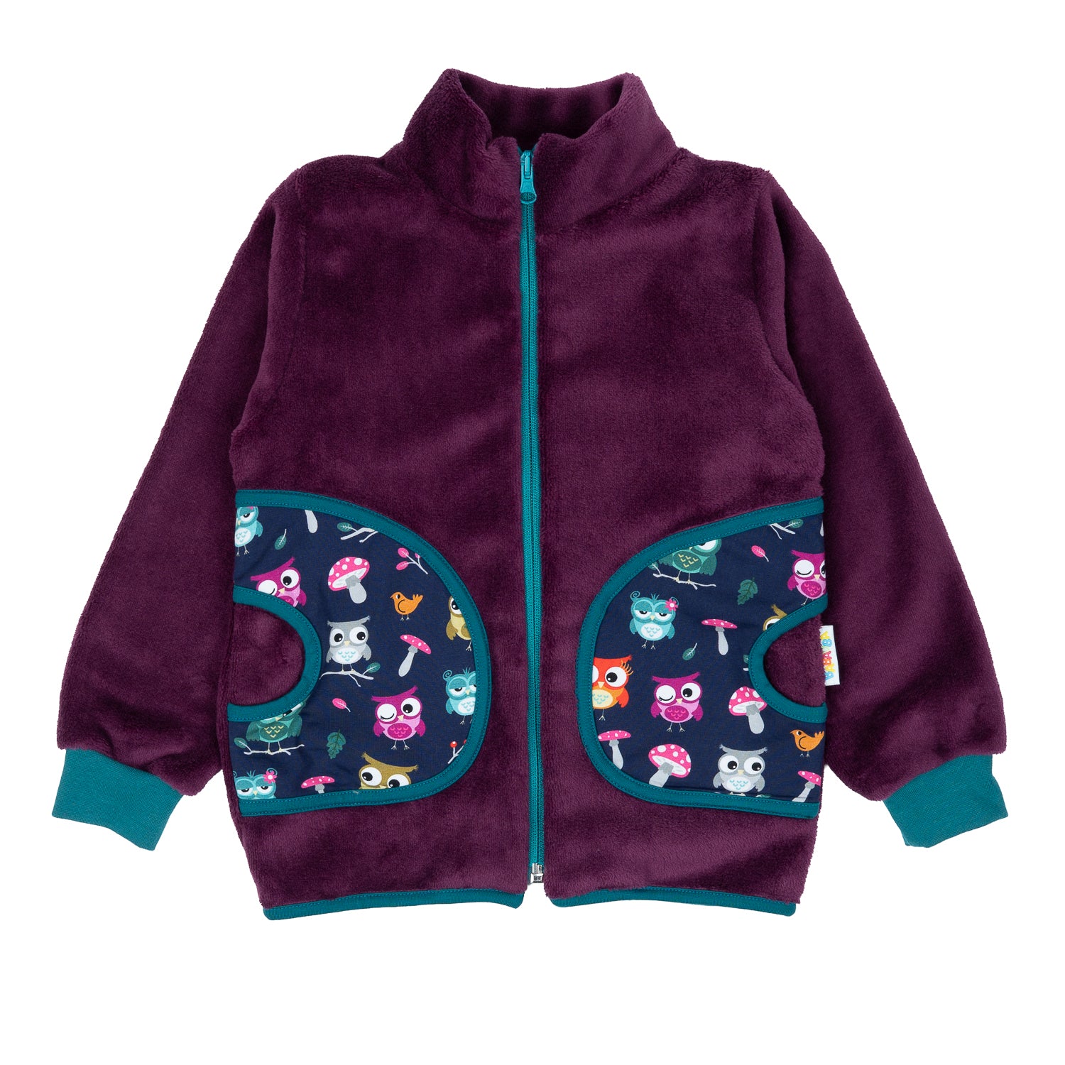 Uni-Kuschelhoodie im Babauba-Stil Hoots-Night