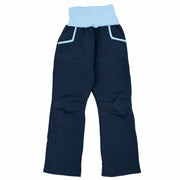 Uni-Softshellhose Dunkelblau-Babyblau