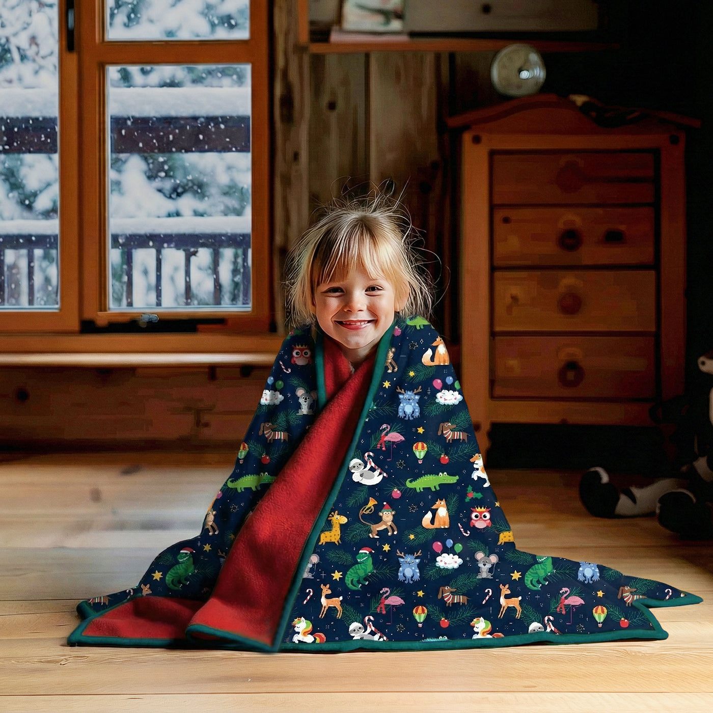 Kuscheldecke SuperXXL BabaubaChristmas