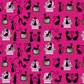 Babauba Grafik Motiv BlackCats