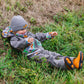 Softshelloutfit im Babauba-Stil Farbe grau