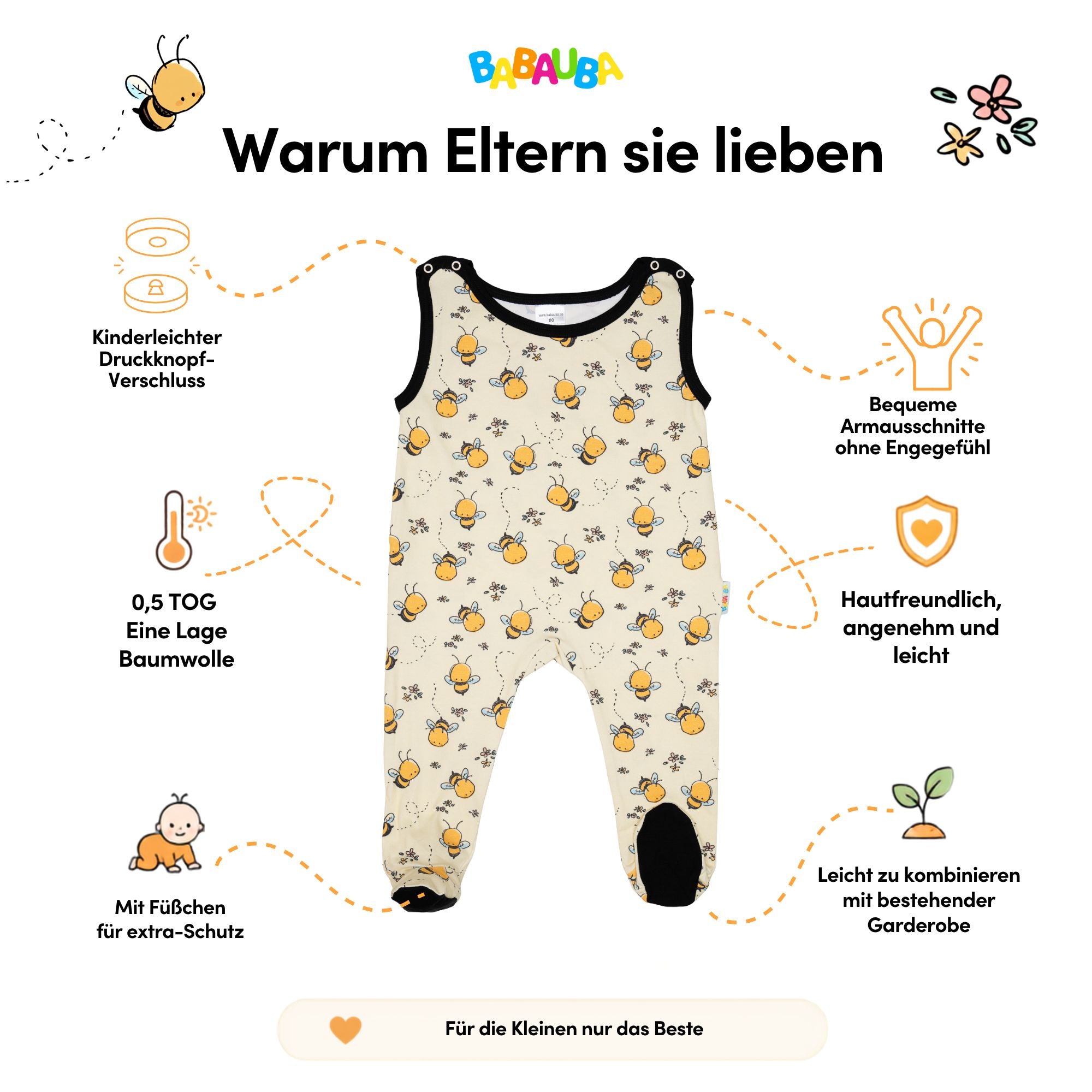 Air-Strampler BabyBees