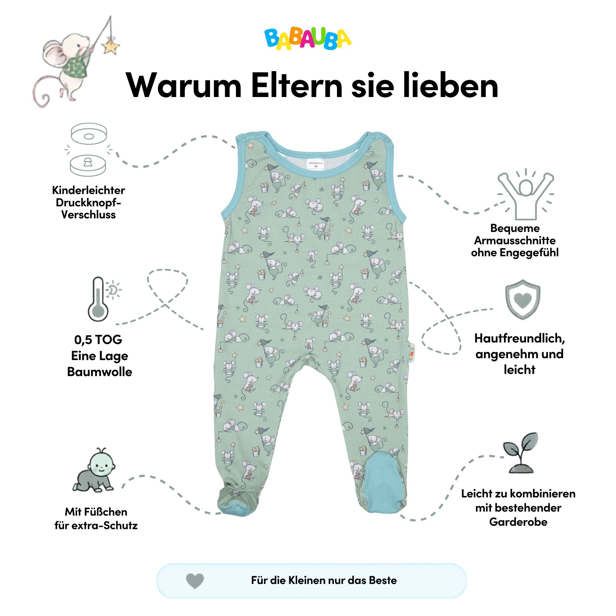 Air-Strampler LittleMouse