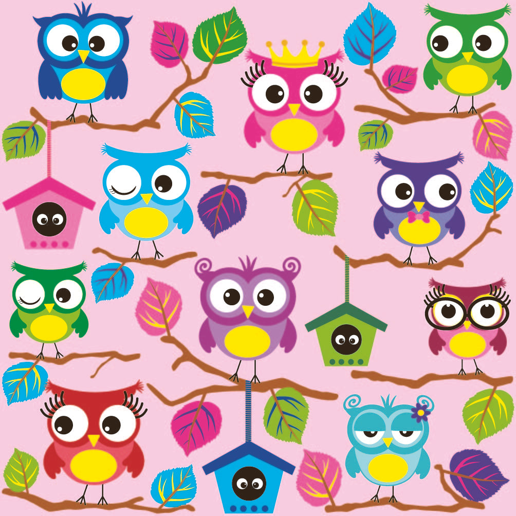 Beanie Hoots-Pink