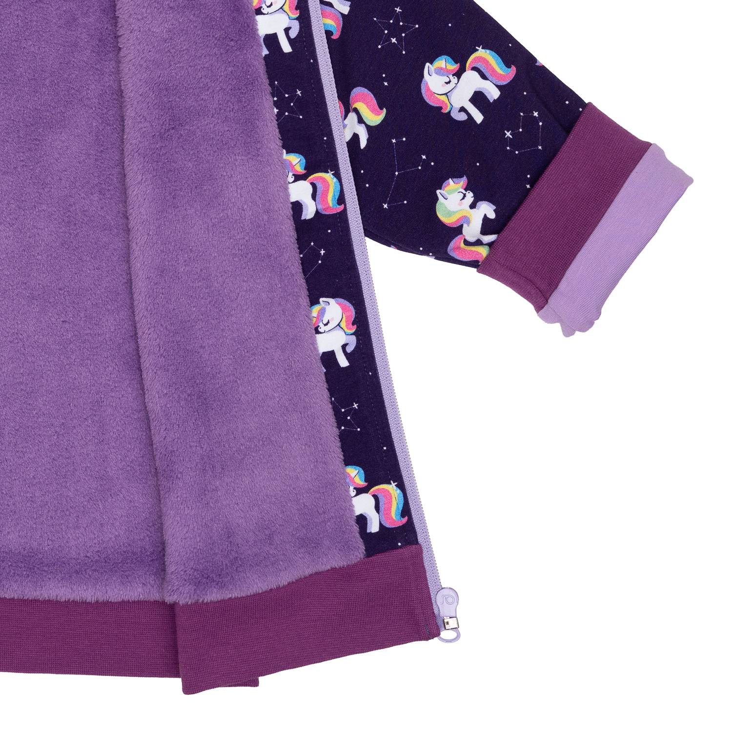 Jersey-Kuscheljacke GalaxyUnicorns