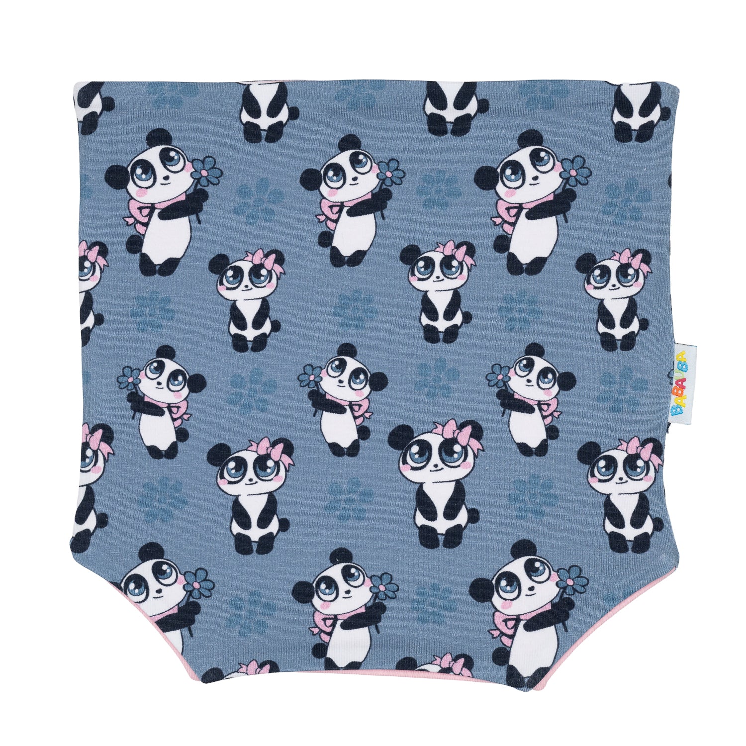 Loop-Scarf GirlyPanda-Grey