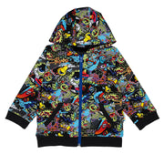 Jersey Fleece Jacket		 CrazyGraffityMonsters