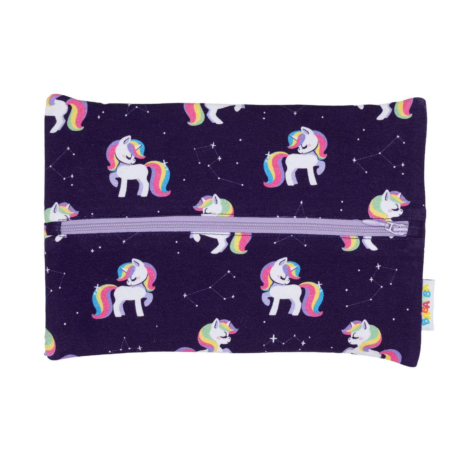 Wet Wipe Zip Pouch GalaxyUnicorns