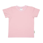 Einfarbiges Kurzarmshirt für Kinder 