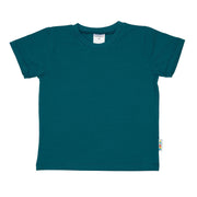 Einfarbiges Kurzarmshirt für Kinder 
