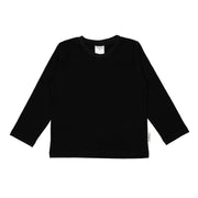 Uni-Langarmshirt Schwarz