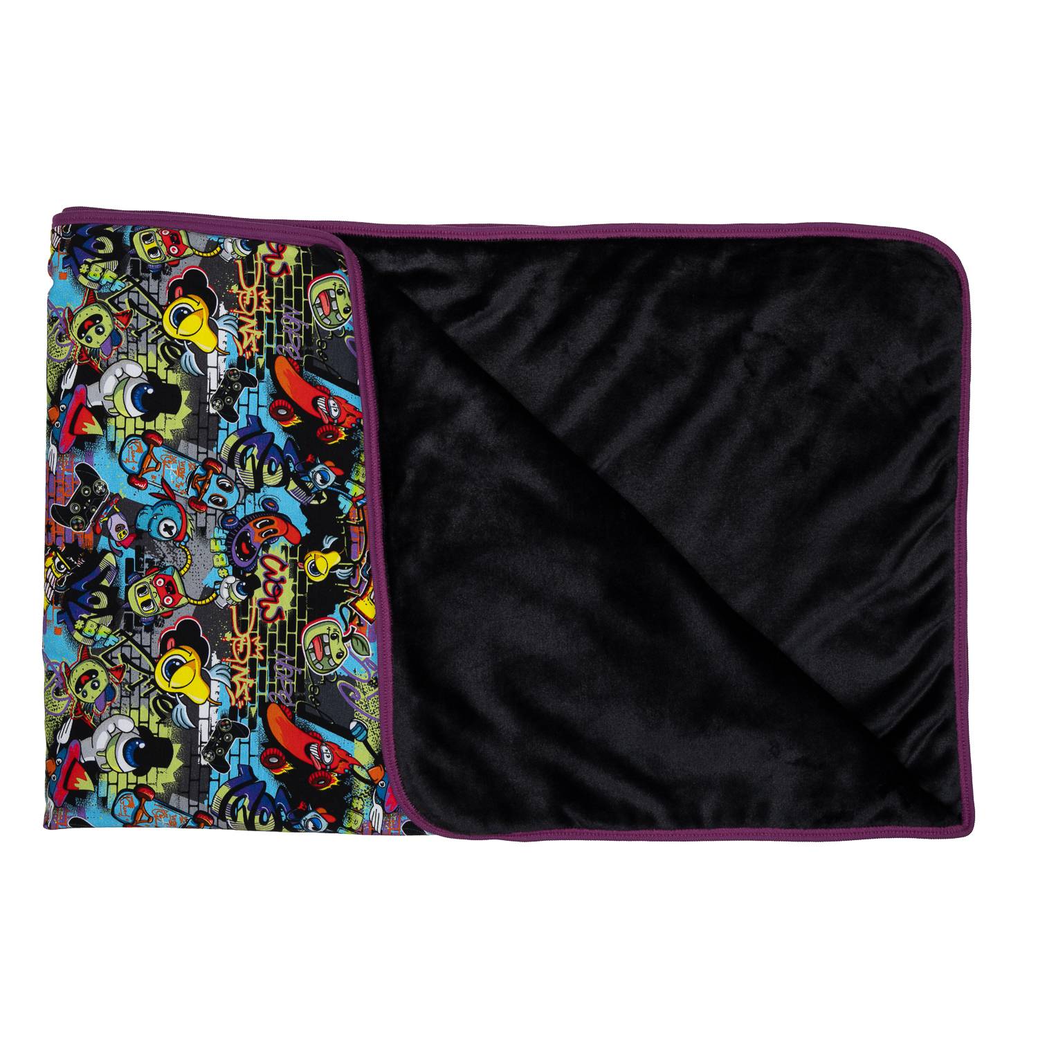 Kuscheldecke Large CrazyGraffitiMonsters