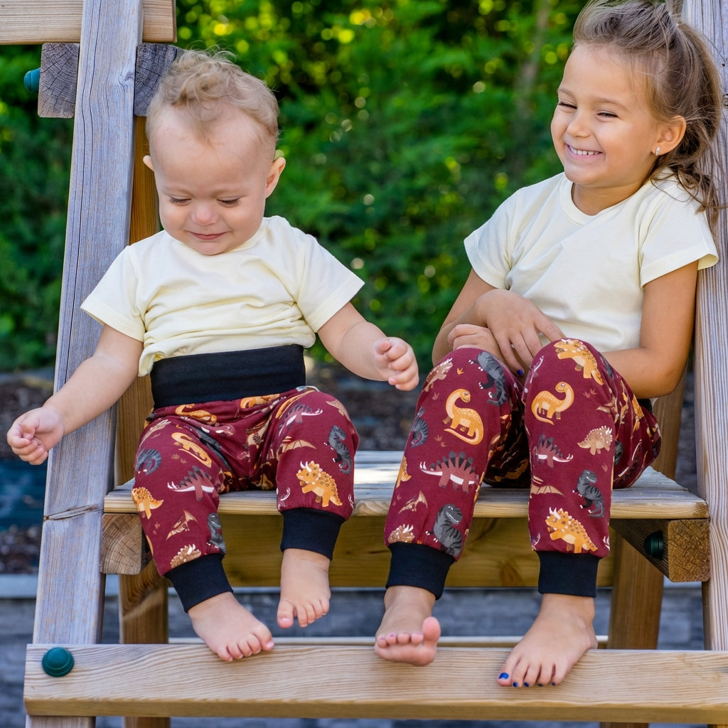 Widepants BigDinos-Brown