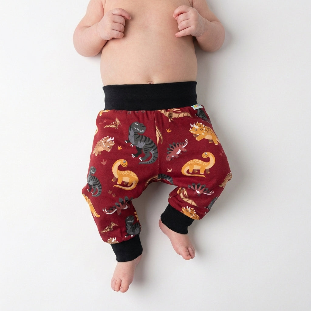 Widepants BigDinos-Brown