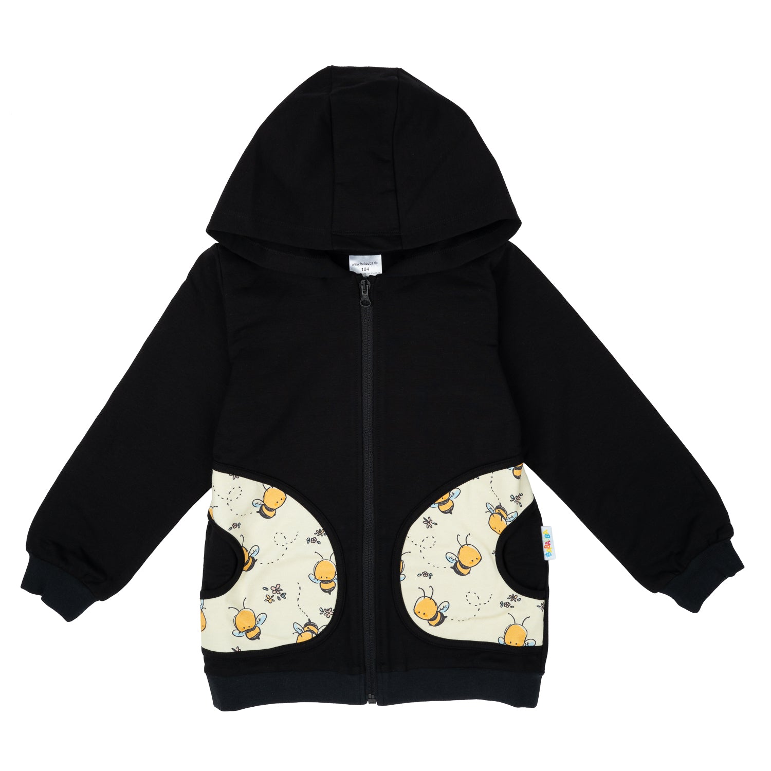 Sweatjacke im Babauba-Stil BabyBees