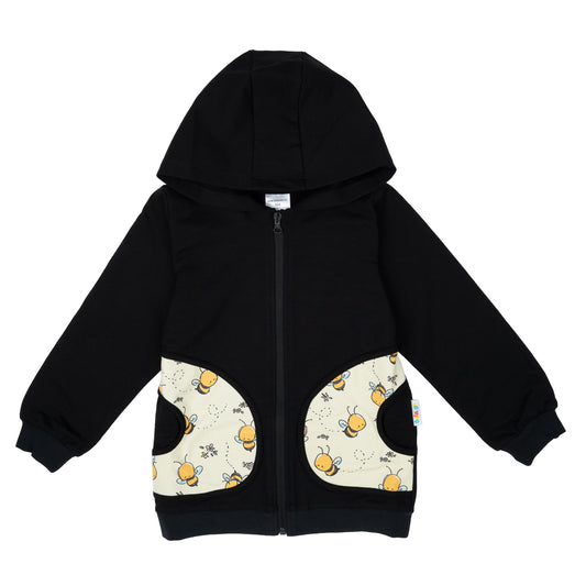 Sweatjacke im Babauba-Stil BabyBees
