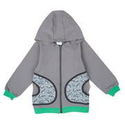 Sweatjacke im Babauba-Stil Fulltimechiller