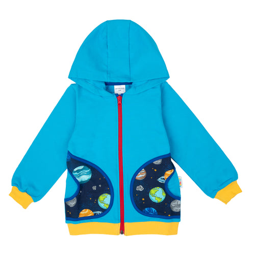 Sweatjacke im Babauba-Stil Planets