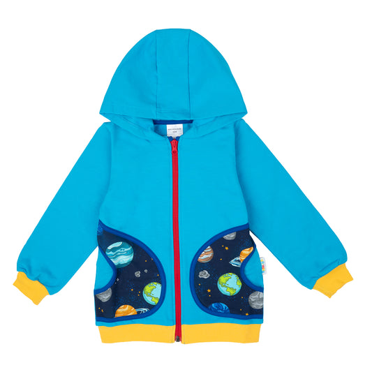 Sweatjacke im Babauba-Stil Planets