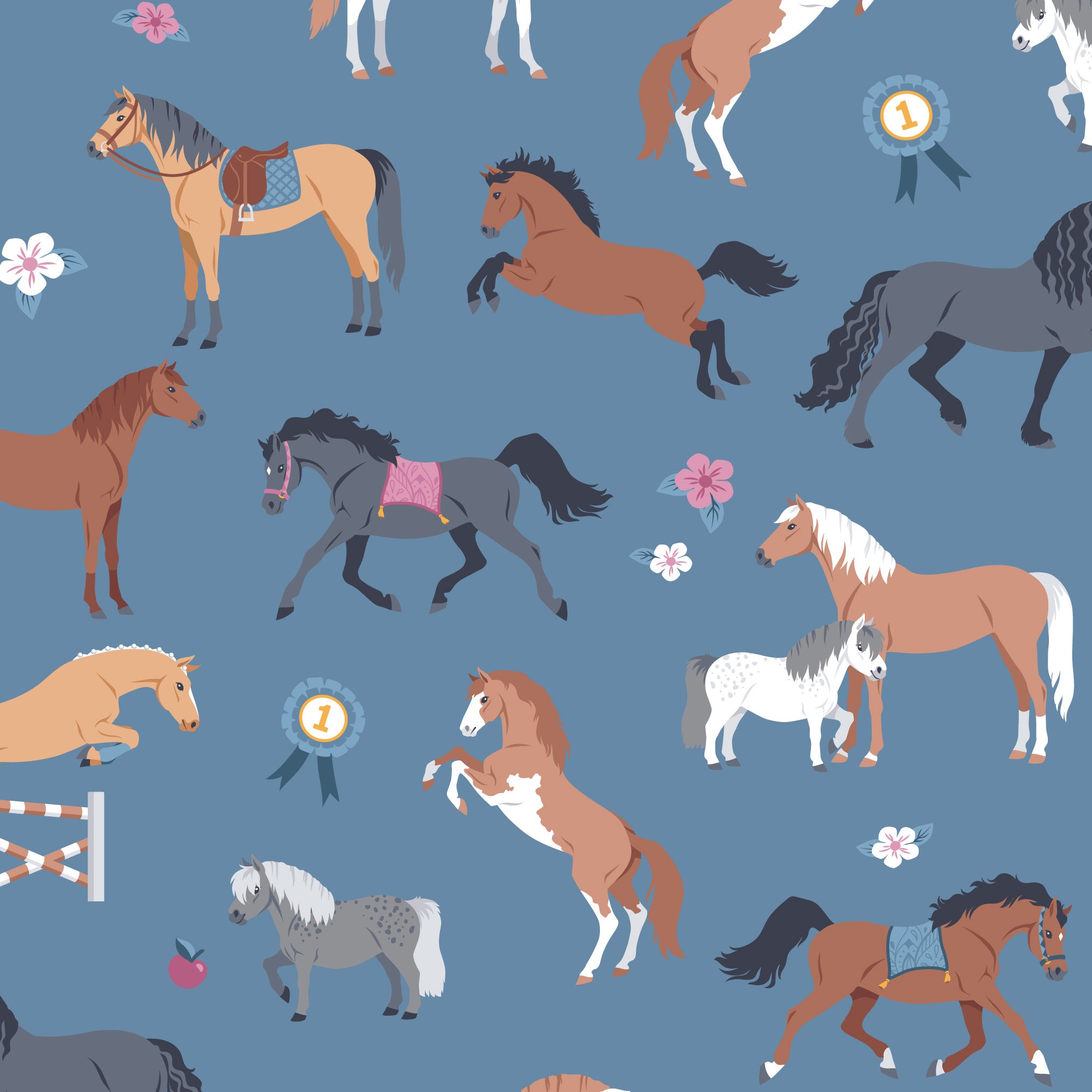 Babauba Grafik Motiv DreamyHorses