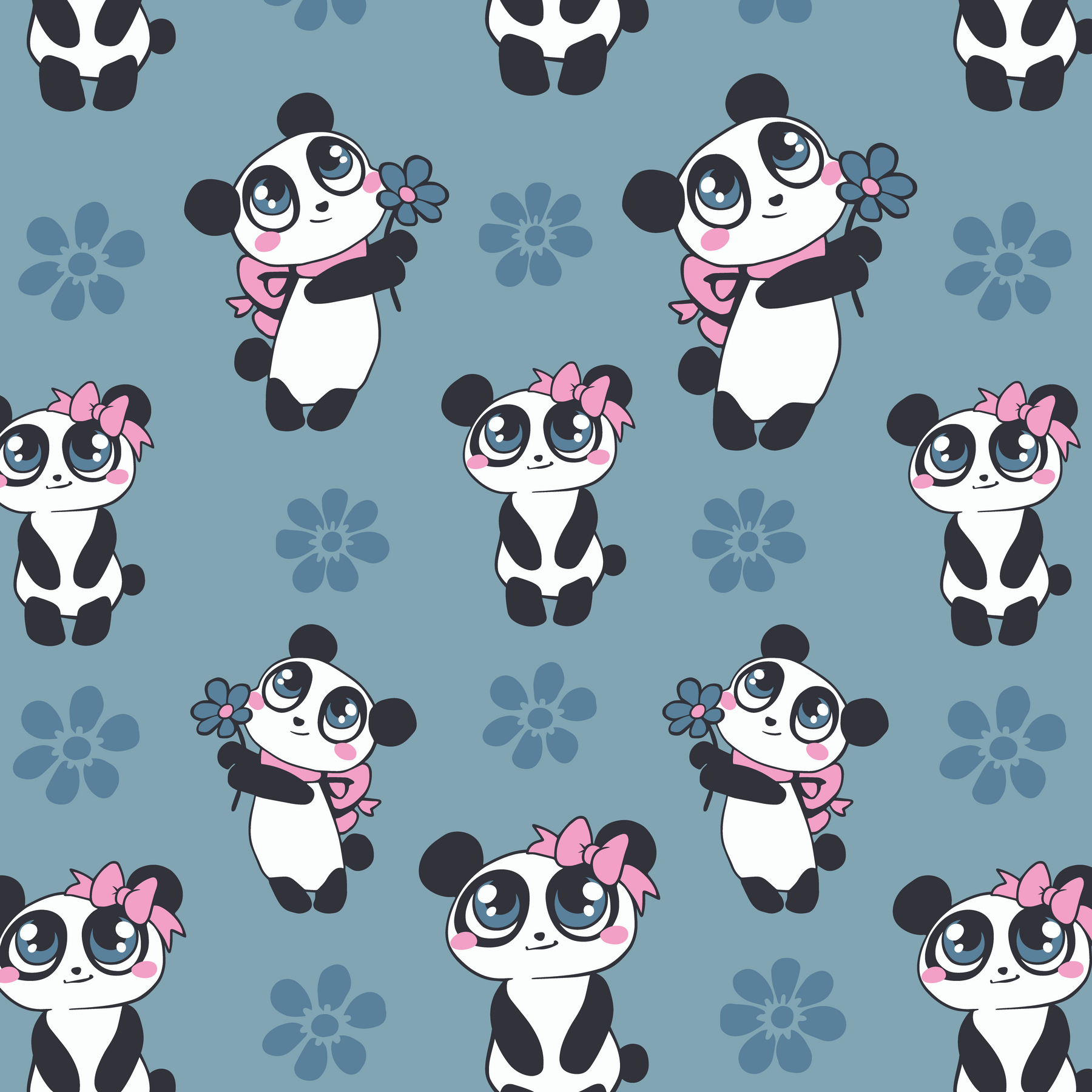 GirlyPanda-Grey