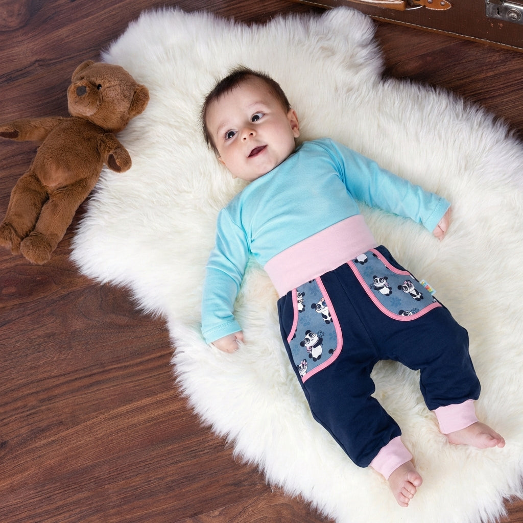 CoolPocketPants GirlyPanda-Grey
