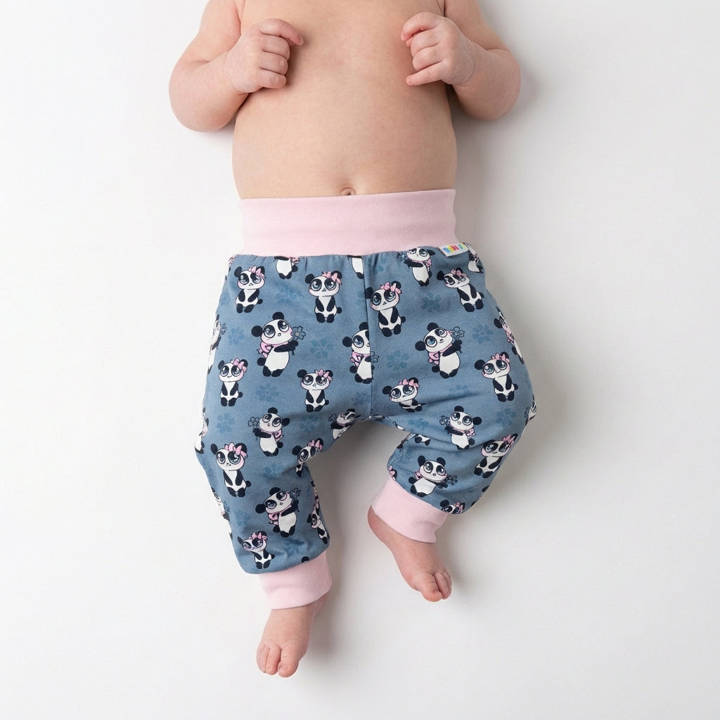 Widepants GirlyPanda-Grey