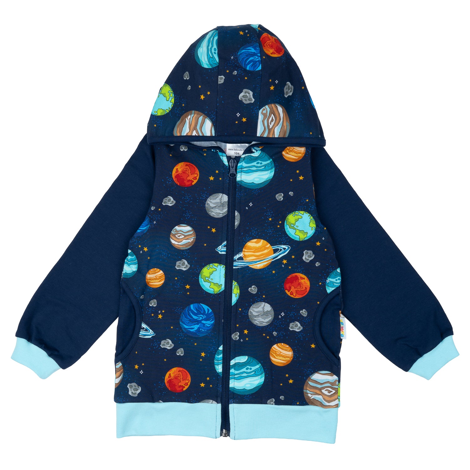 Hoodie im Babauba-Stil Planets