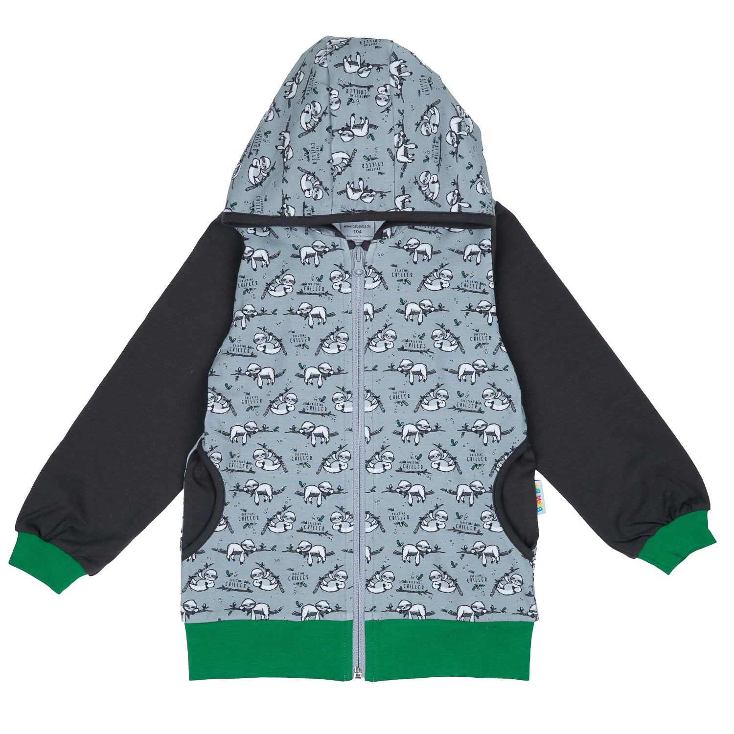 Hoodie im Babauba-Stil FulltimeChiller