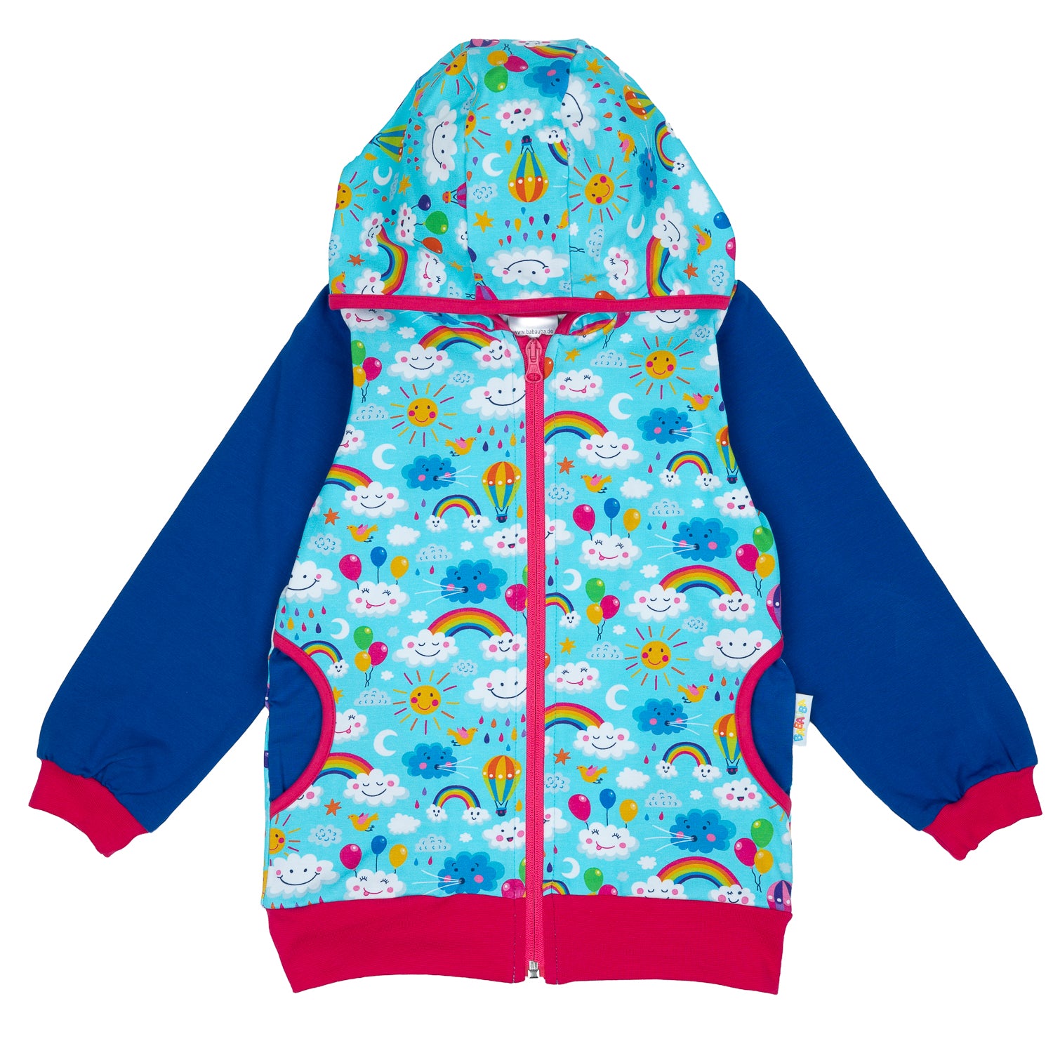 Hoodie im Babauba-Stil RainbowsAndClouds