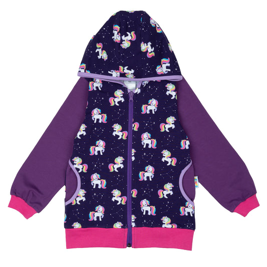 Hoodie im Babauba-Stil GalaxyUnicorns