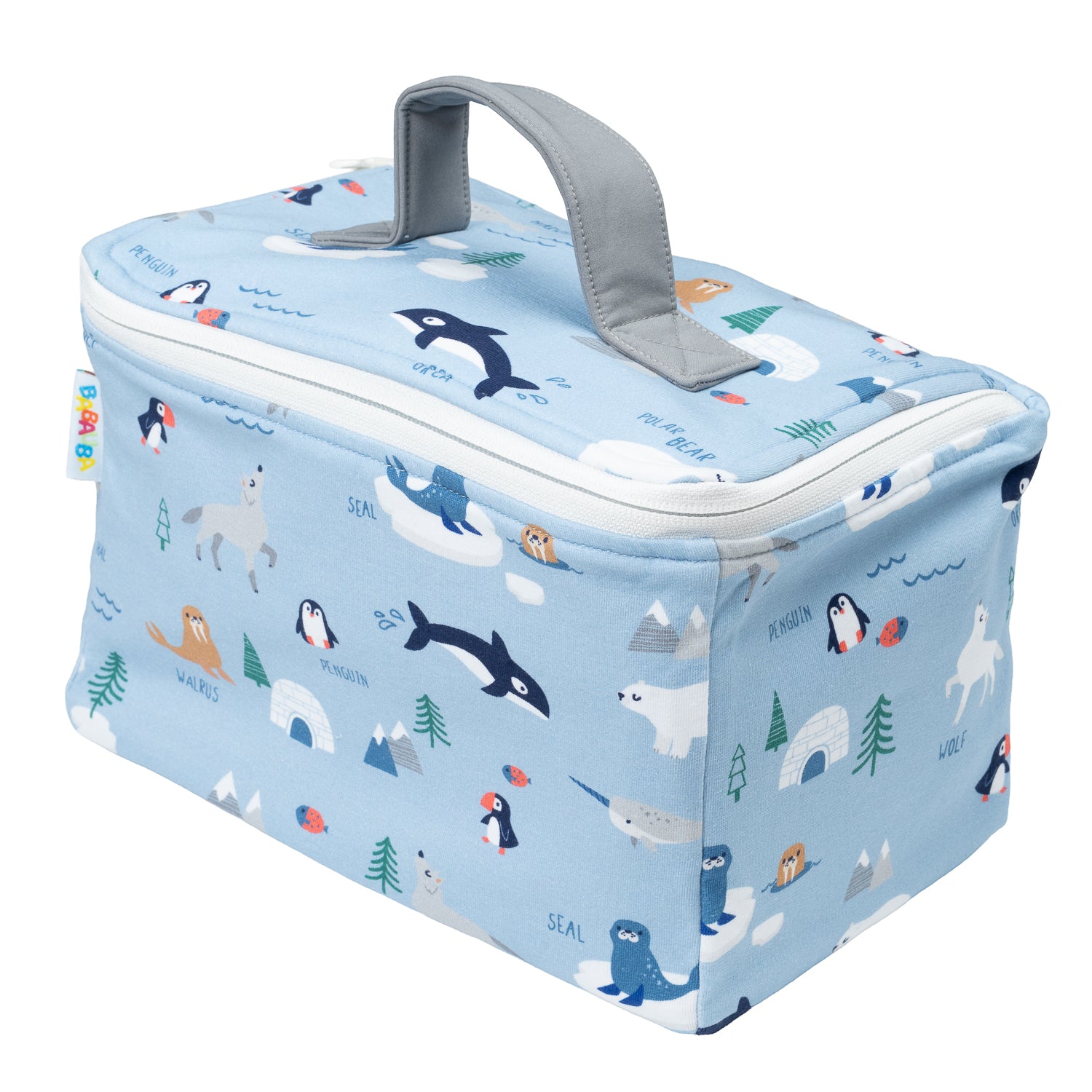 Kulturtasche im Babauba-Stil ArcticAnimals